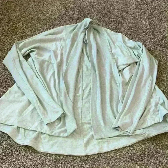 Athleta Mint Green Cardigan - Picture 1 of 3